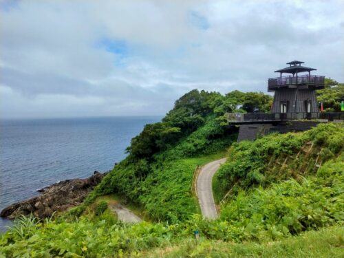 聖域の岬からの眺め