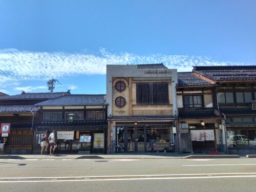 ひがし茶屋街までの道