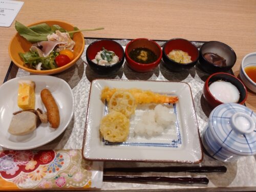 御宿野乃金沢の朝食