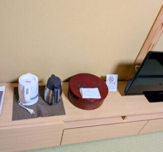 部屋のアメニティ