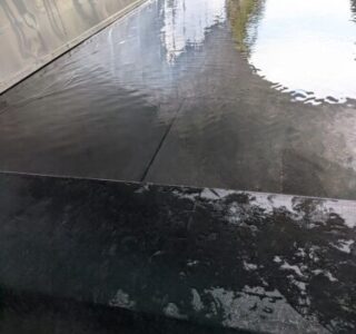 パノラマステーションの水が張ってある場所