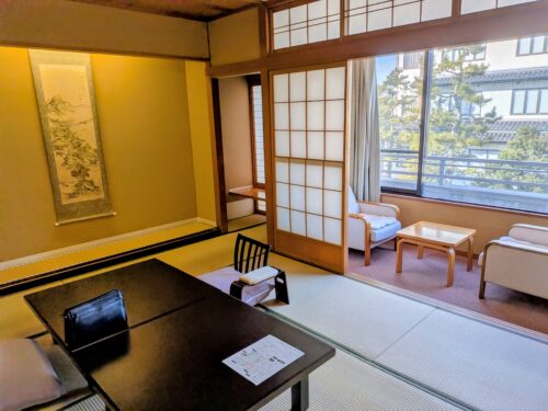 たがわ龍泉閣の客室