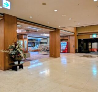 たがわ龍泉閣のロビー