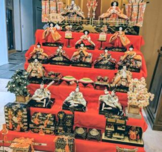 ロビーにあったお雛様